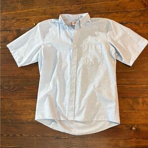 Dickies light blue smart button down work shirt size 16-16.5 Reg
